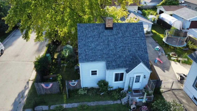 Rockford aerial roof blue